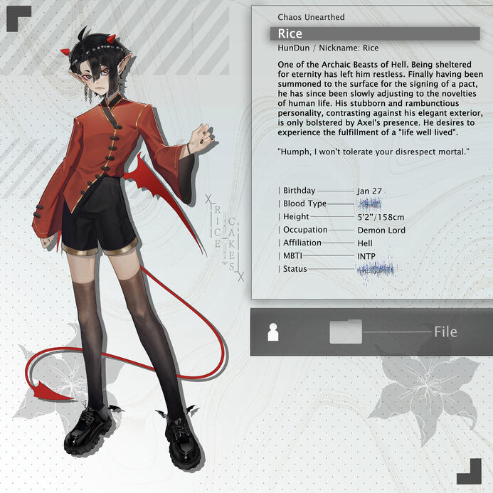 [ORIGINAL] - Rice Reference Sheet